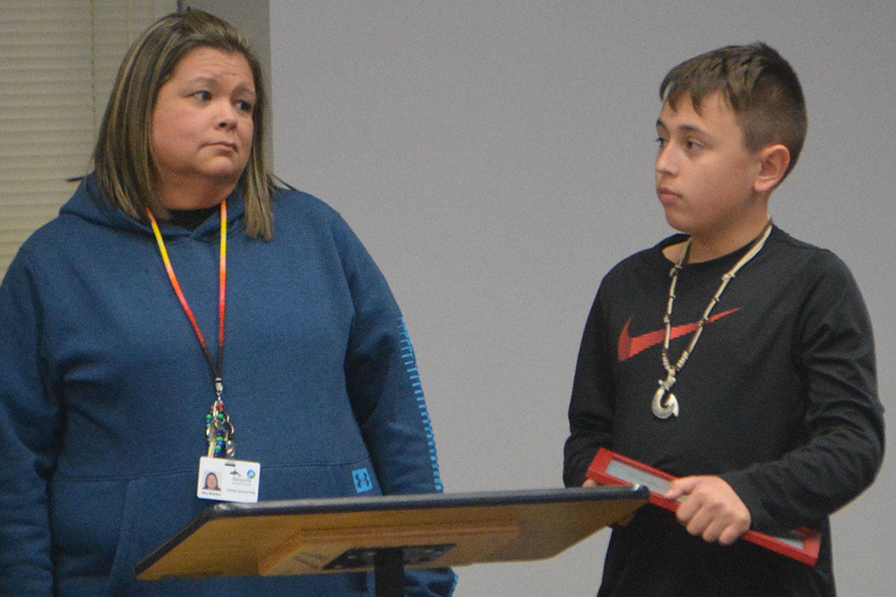 Awards presented at Marysville School Board meeting