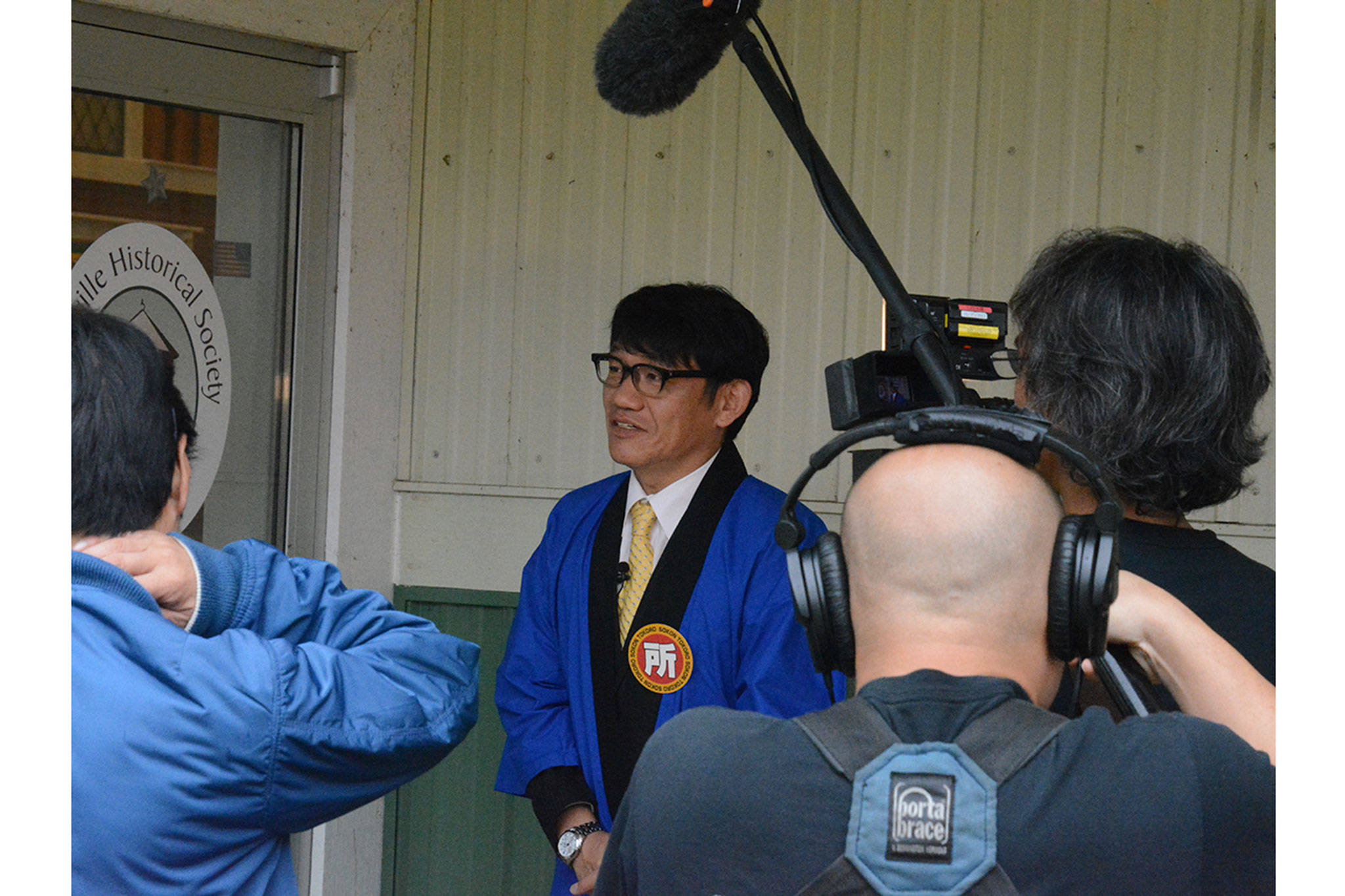 Japanese TV show tries to open Marysville safe