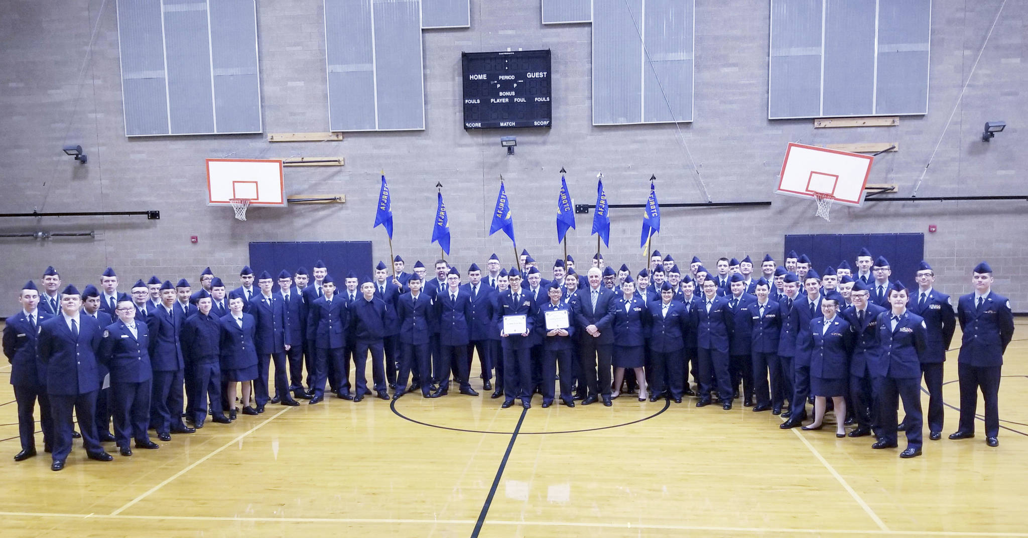 Arlington High School’s JROTC passes Air Force assessment thanks to outreach effort