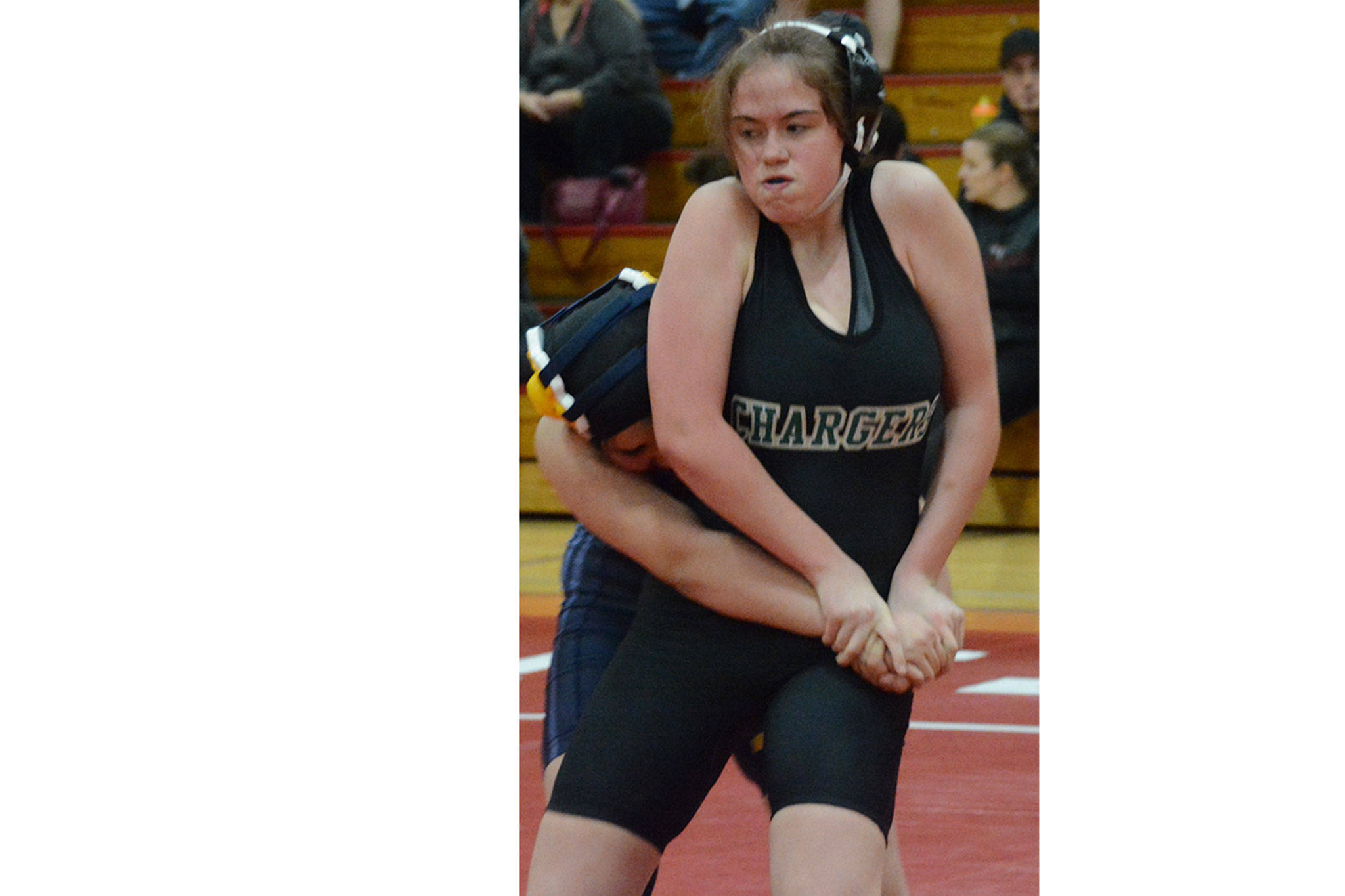 ‘Inner beast’ comes out of girls at M-P wrestling match (slide show)