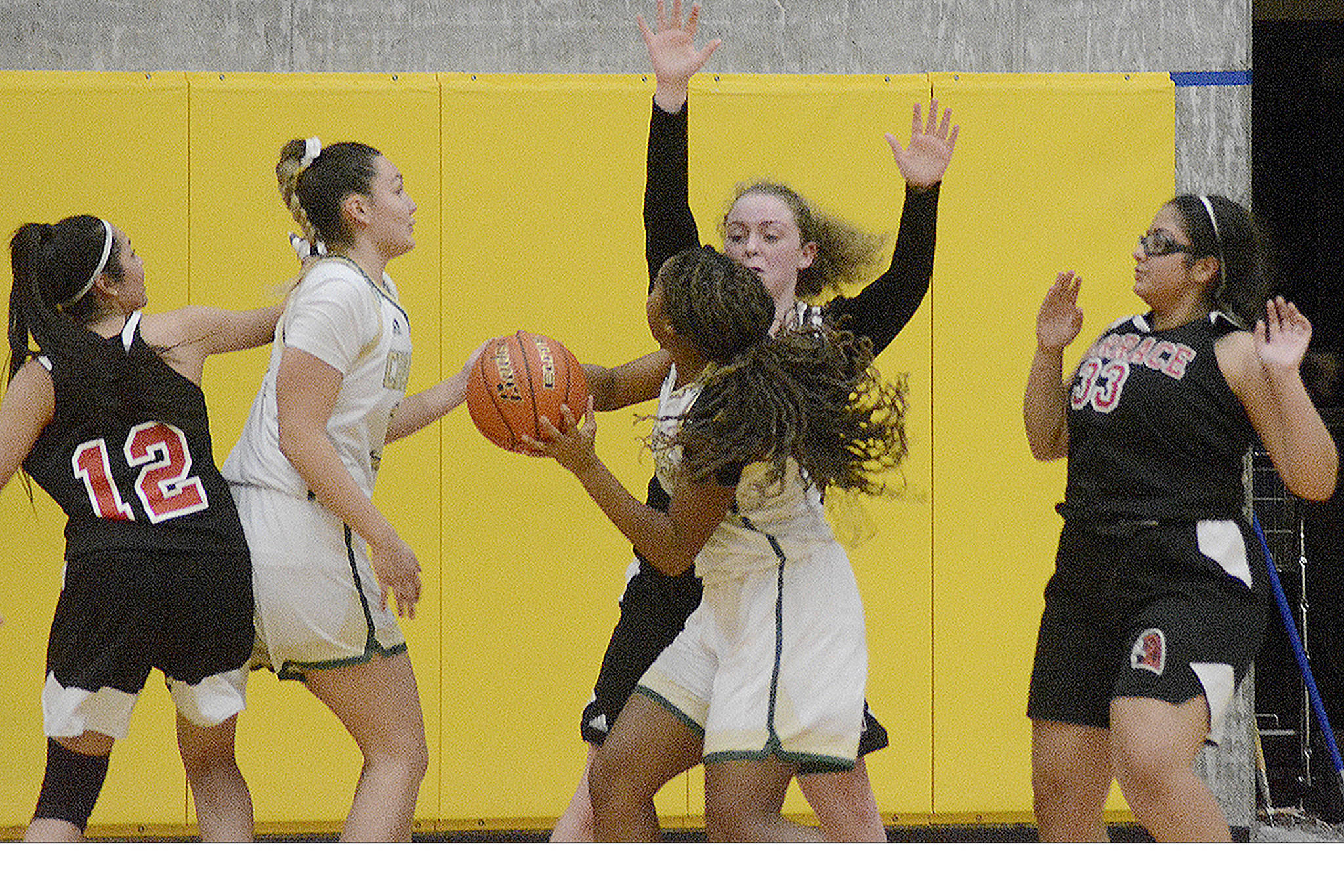 Eagle defense keys win; MG wins big; M-P wrestlers get 4 wins; 4 swim champs (slide show)