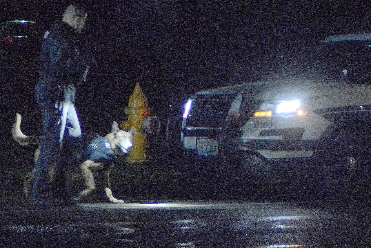 Bust right across the street from Marysville Globe (slide show)