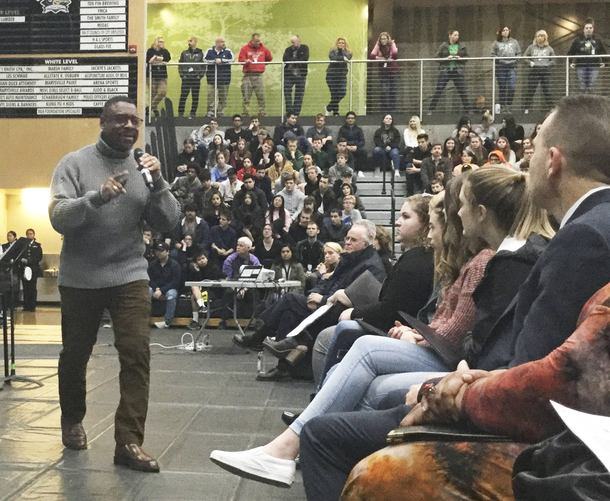 Marysville Getchell MLK Day assembly lifts every voice to sing