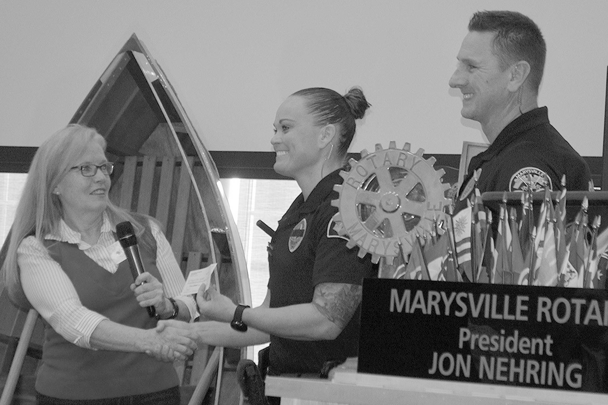 Donation helps Marysville police continue fight against school bullying