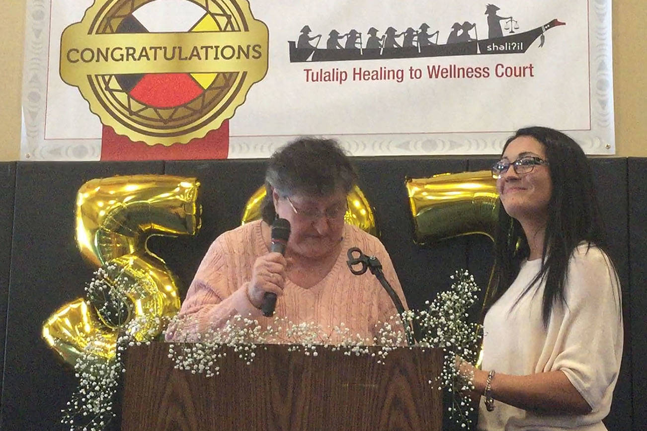First Tulalip woman graduates from Healing to Wellness Court