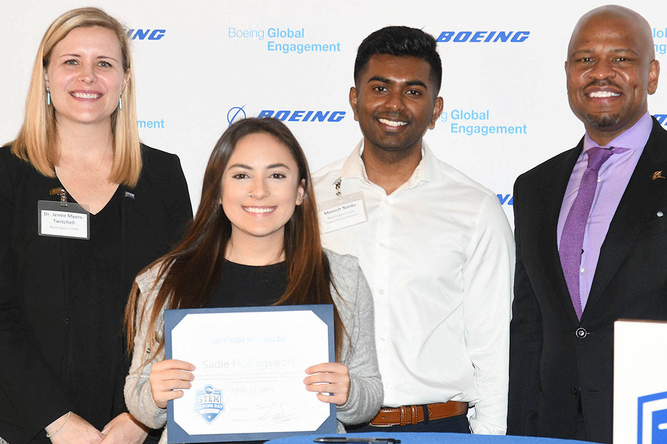 Arlington High School student attends STEM Signing Day at Capitol