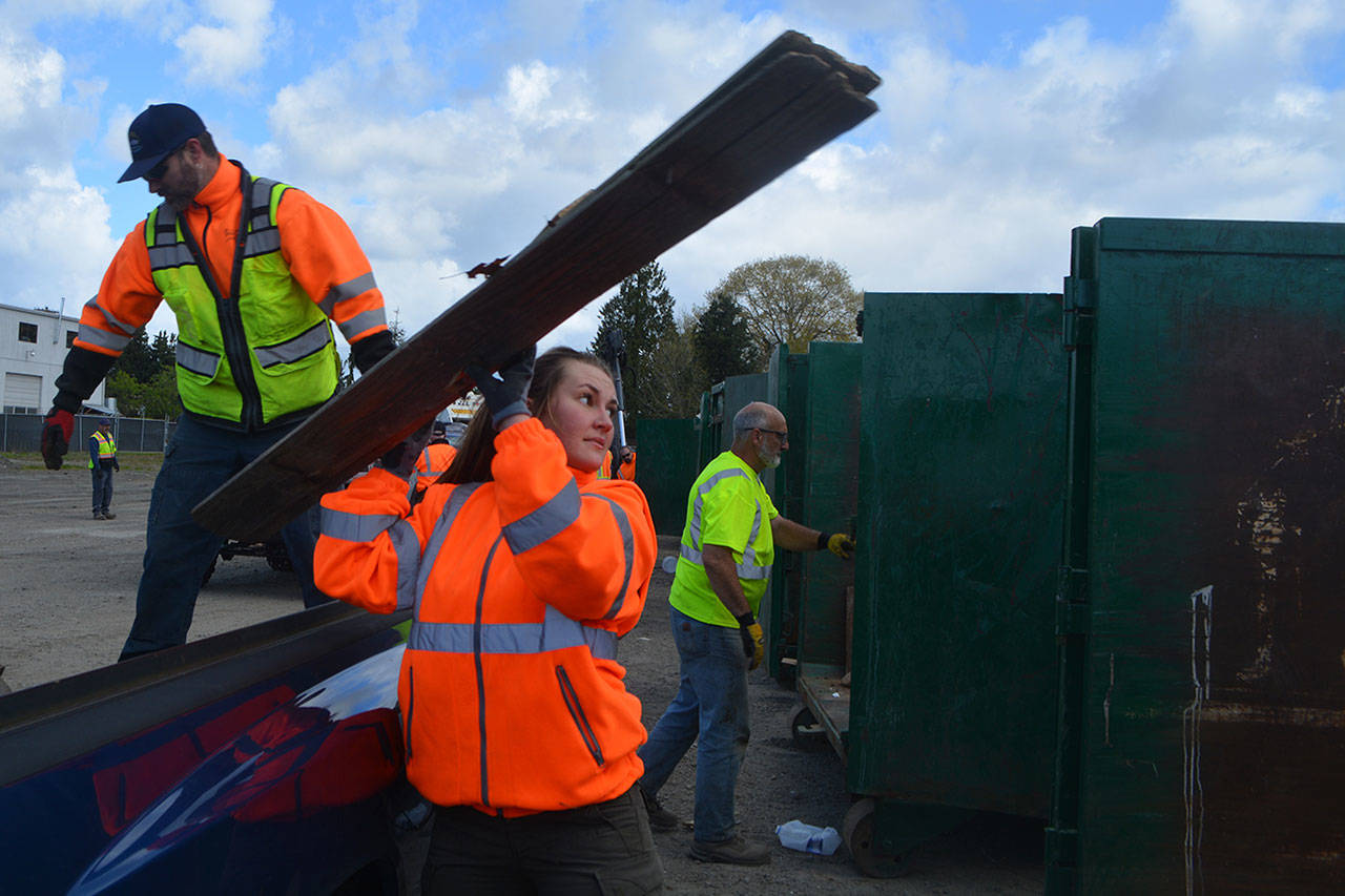 Marysville looks cleaner already after sweep