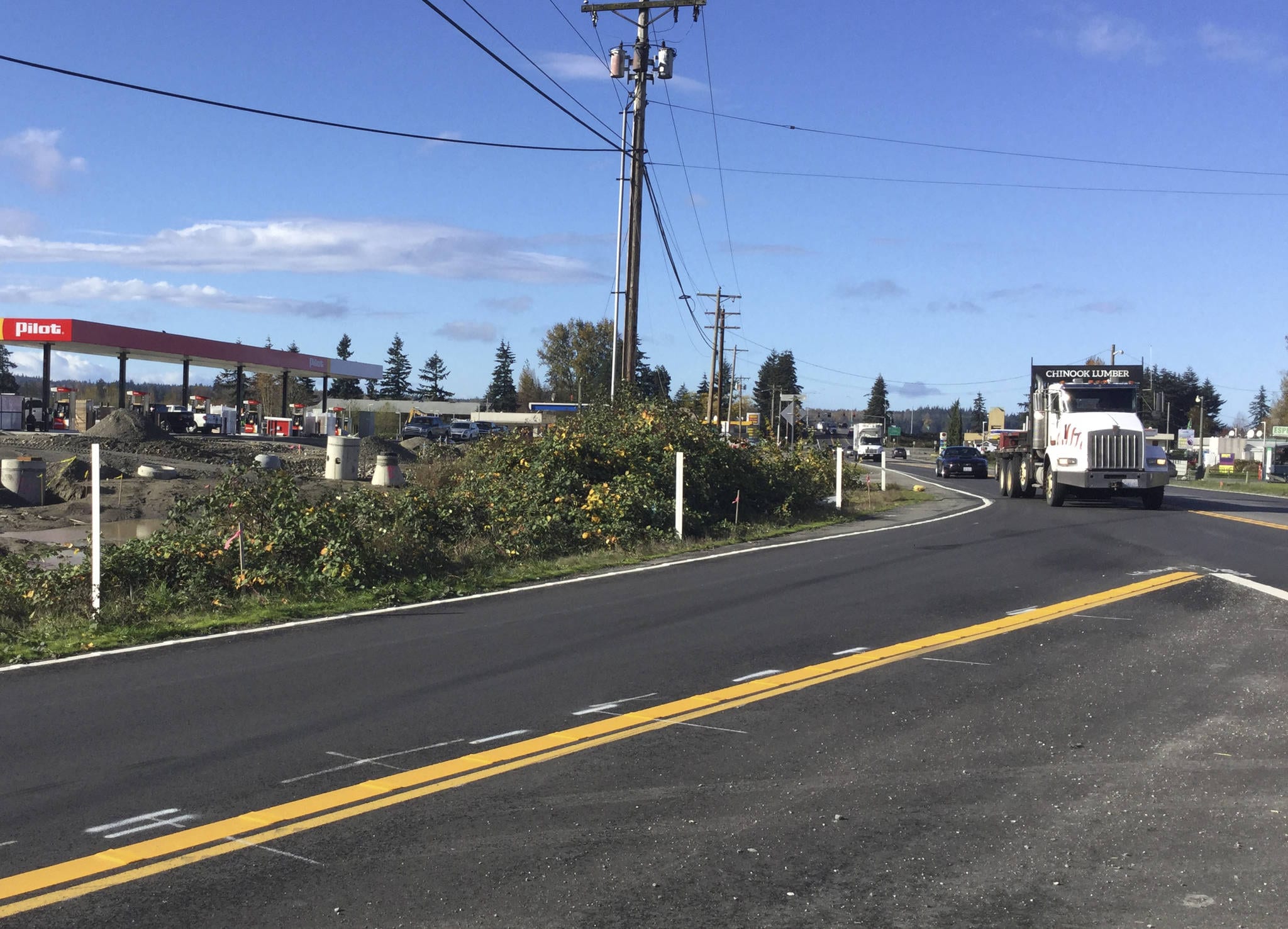 Installation of a temporary signal at the Highway 530 and Smokey Point Boulevard triangle intersection has been delayed until fall.