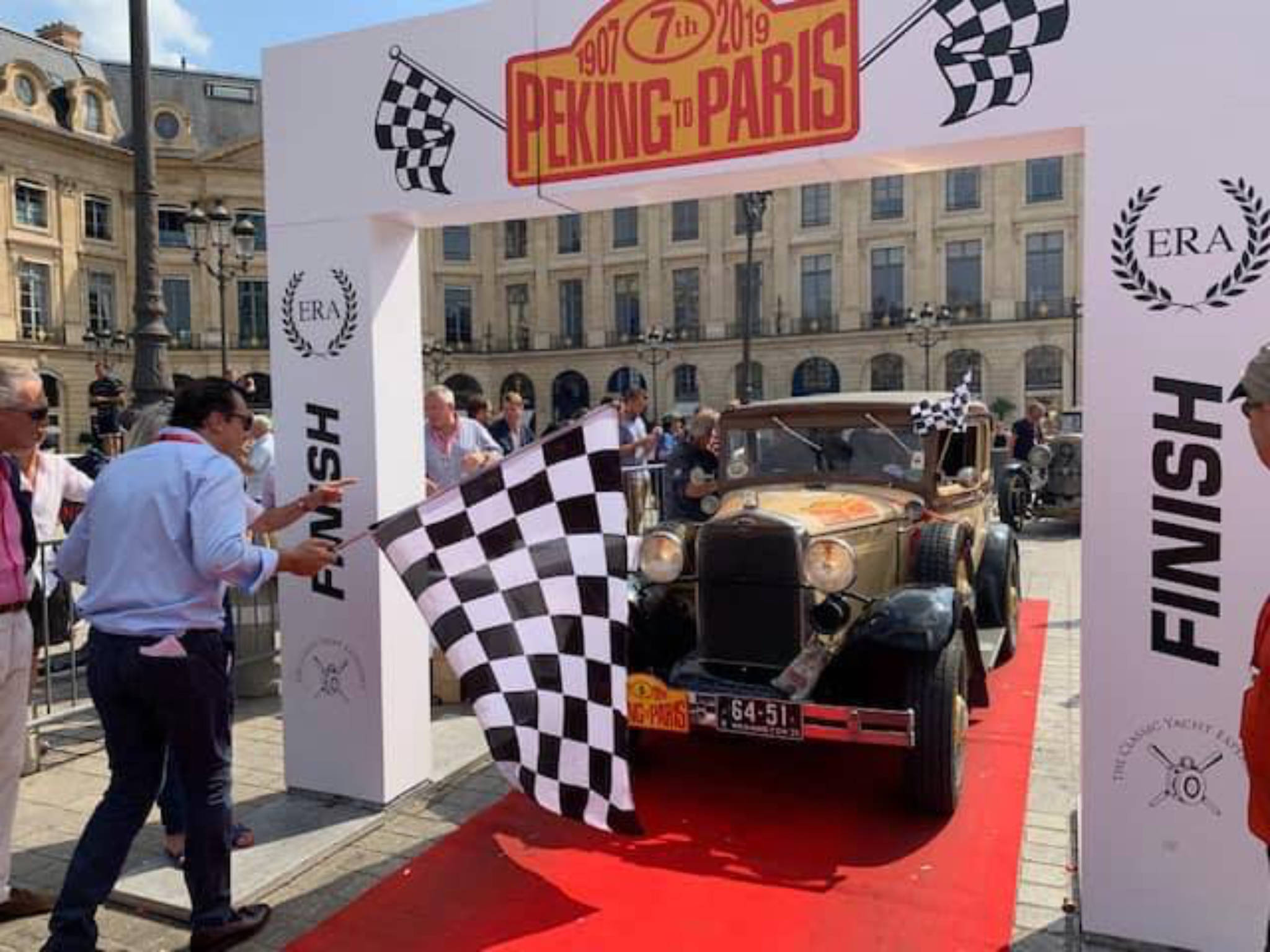 Vintage finish: Arlington doc, Rotarian triumphs in Peking to Paris rally; raises funds to wipe out polio
