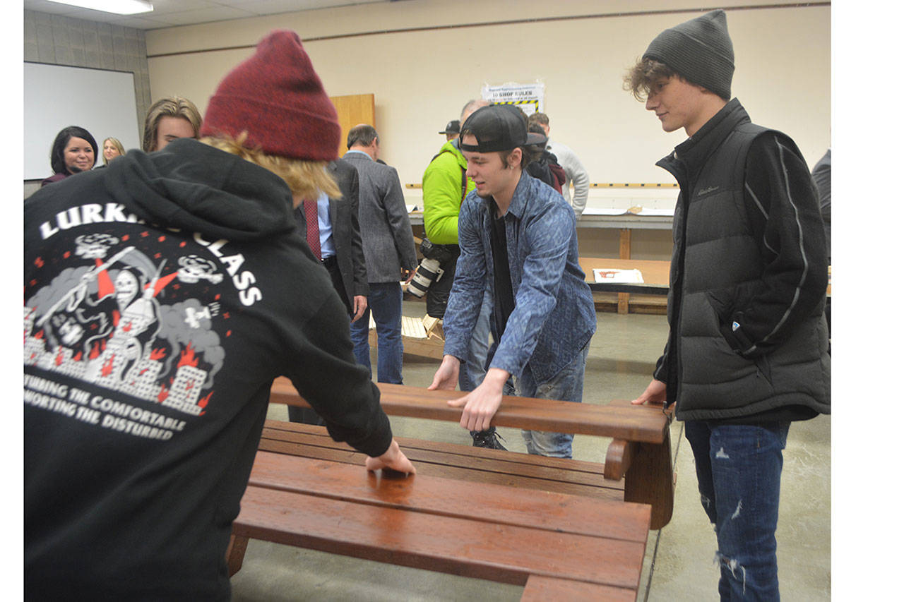 Students hit the nail on the head with trades pathway at M-P