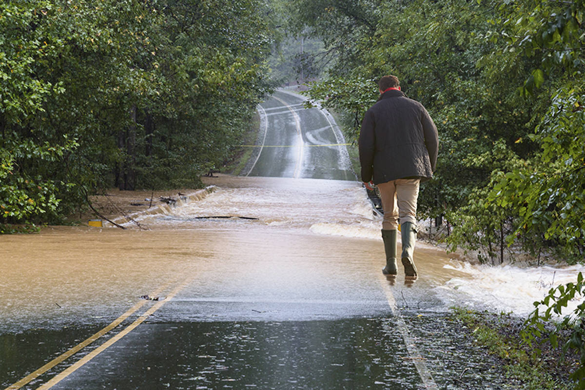 Washed-out bridges are among the many potential effects of natural disasters to be accounted for in the updated 2020 Snohomish County Hazard Mitigation Plan. Photo by Jeremy Warner/Getty Images