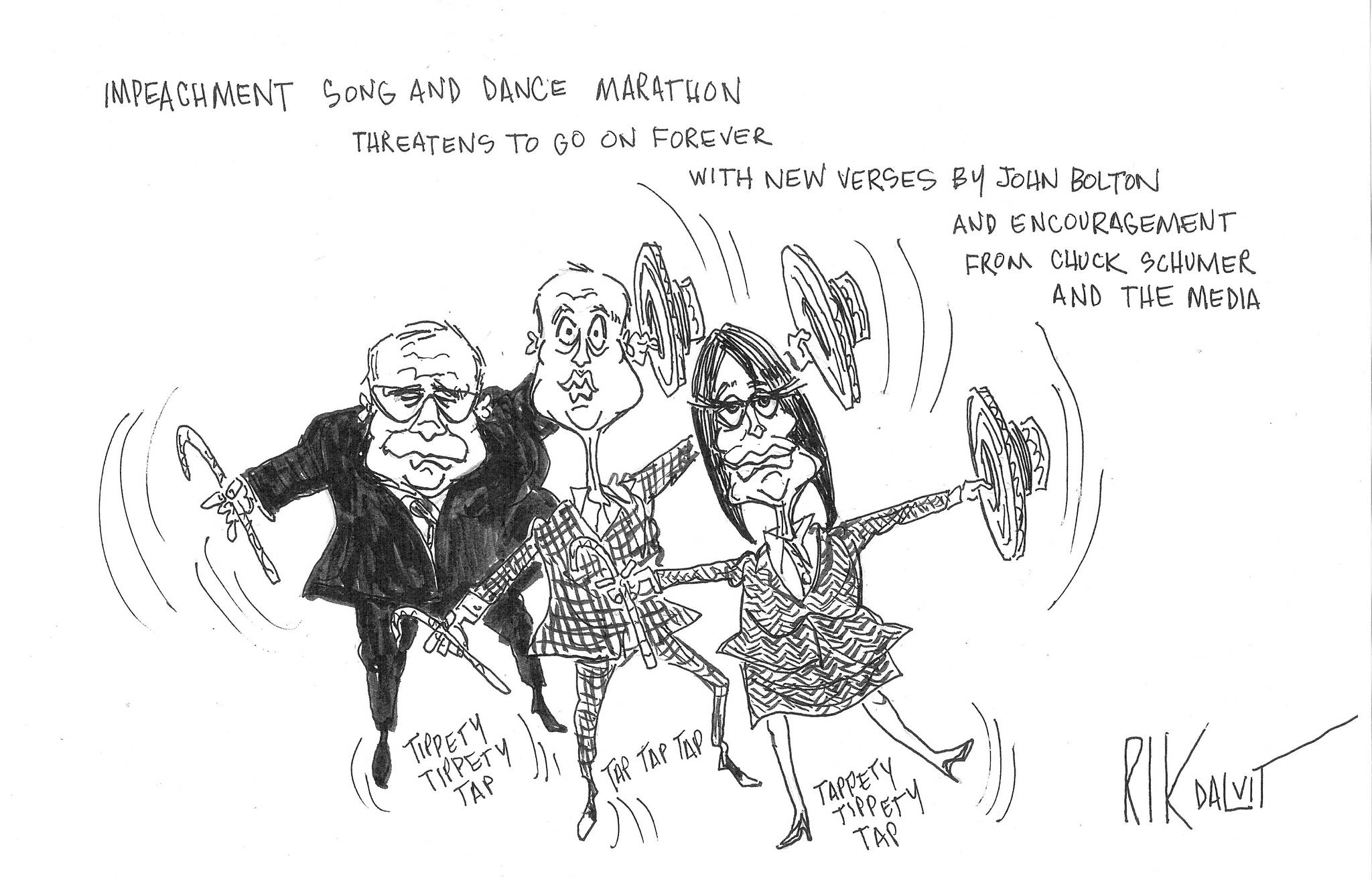 Political cartoon