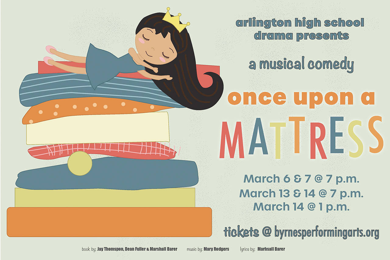 Get tickets for AHS Drama fun musical fairy tale ‘Once Upon a Mattress’ playing in March
