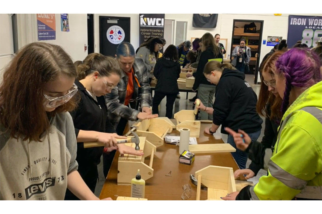 Local girls take field trip to RAP Center to learn about trades as a possible career