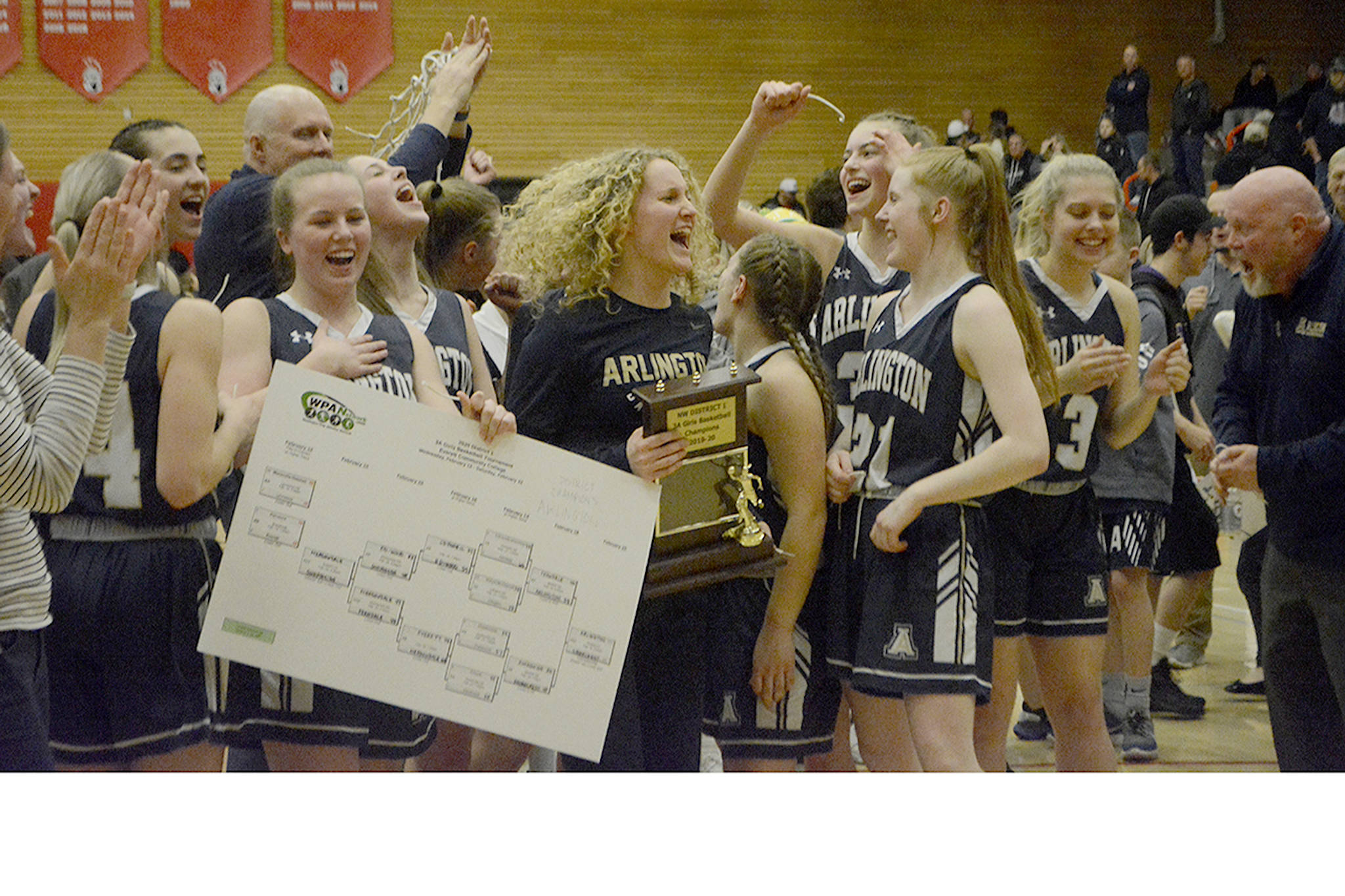 Arlington girls win district title, play Saturday at Jackson