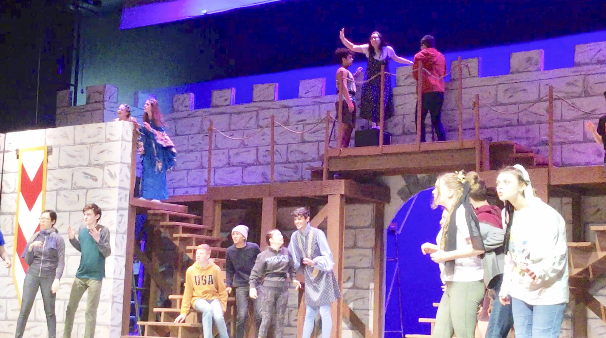 Cast ready for AHS Drama’s fun musical fairy tale ‘Once Upon a Mattress