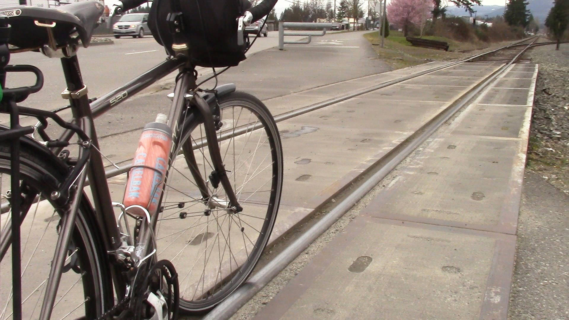 The city of Arlington plans a grant-funded project to realign the Centennial Trail crossing near the 19200 block of 67th Avenue NE, creating a more 90-degree crossing of the skewed-angle tracks, a source of many bicycling accidents.